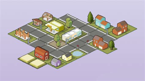 Isometric City - a free asset pack to build games with GDevelop | GDevelop