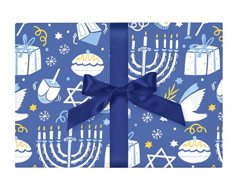 Wrapping Paper - Hanukkah - 3 Sheets | Michaels