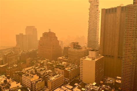 Las Impresionantes Imágenes De Nueva York Cubierta Por Humo Los