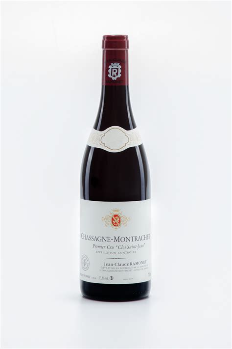 Chassagne Montrachet Premier Cru Clos Saint Jean Rouge Stelt