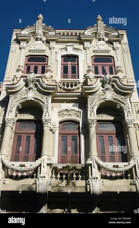 Rio de Janeiro (Brazil): colonial building Stock Photo - Alamy