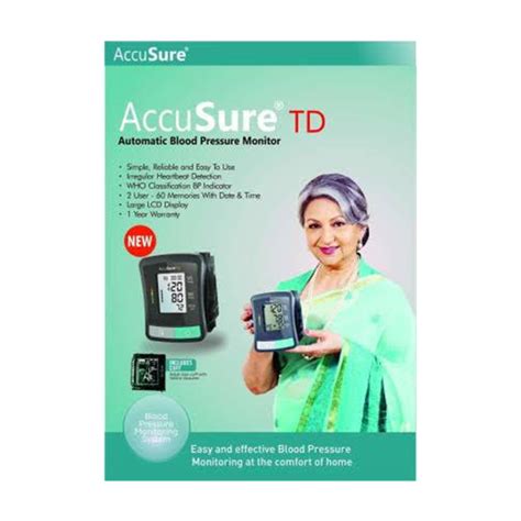 Buy Accusure Blood Pressure Monitor Td Online At Best Price Blood