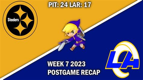 Pittsburgh Steelers Vs Los Angeles Rams Week 7 2023 Postgame Recap