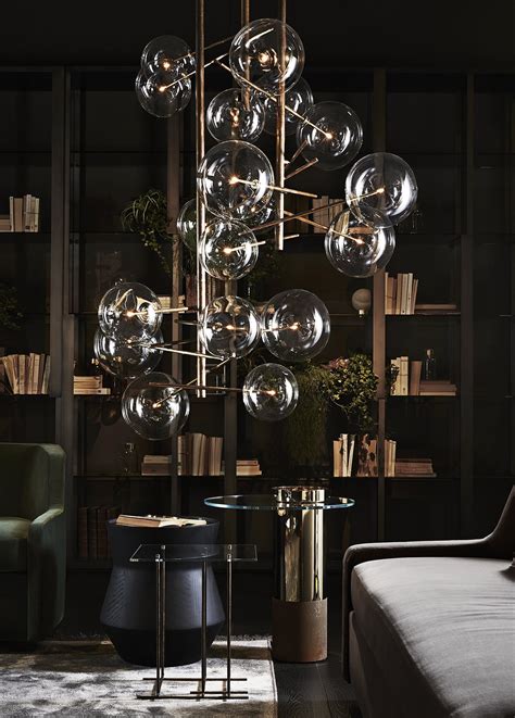 Bolle Suspending Ceiling Light By Gallotti Radice M