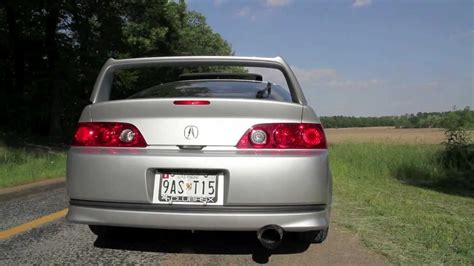 Rsx Stock Exhaust Vs Greddy Ti C Exhaust Youtube