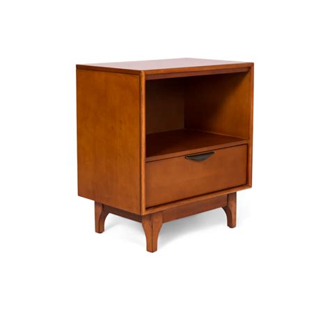 Mid Century Modern Nightstand - Fashion Furniture Rental