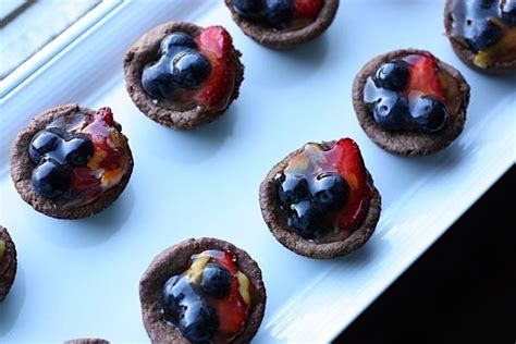 Vegan Gluten Free Mini Berry Tarts Recipe The Chic Life