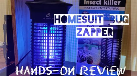 Homesuit Bug Zapper W For Outdoor And Indoor High Powered V