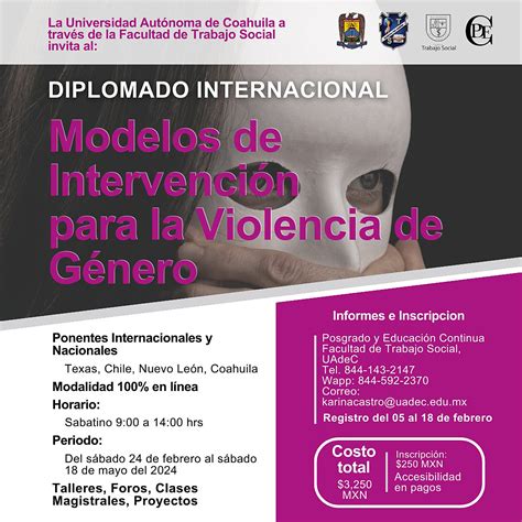 Realizar Uadec Diplomado Internacional En Modelos De Intervenci N Para