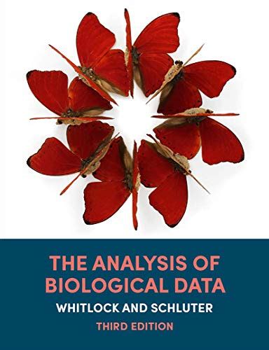 The Analysis Of Biological Data Whitlock Michael C Schluter Dolph