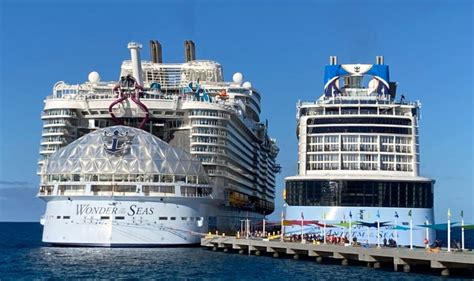 The World S Biggest Cruise Ships Pictured Full List Cruise Travel