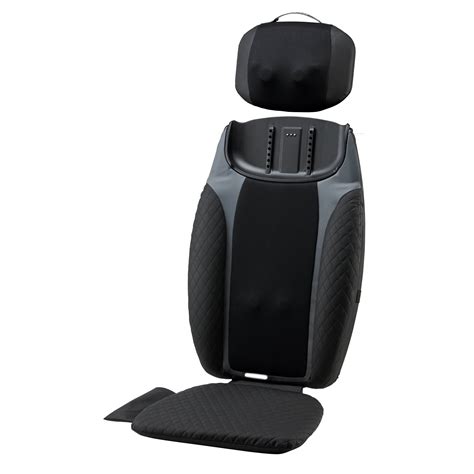 Homedics®2 In 1 Shiatsu Massaging Seat Topper With Removable Cordless