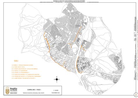 Boadilla del Monte duplicará los kilómetros de carril bici