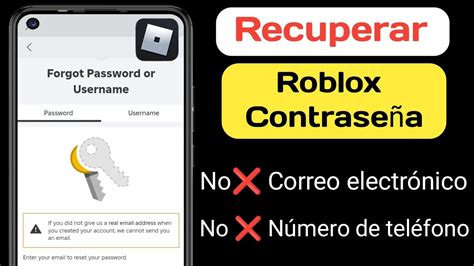 C Mo Restablecer Su Contrase A De Roblox Sin Correo Electr Nico