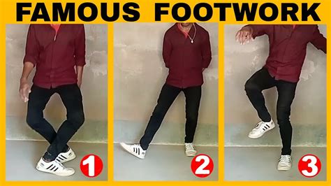 Basic Dance Steps 3 Famous Dance Moves Footwork Tutorial In Hindi