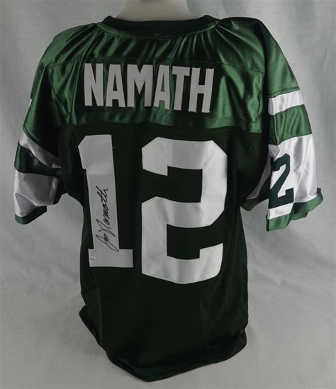 Lot Detail Joe Namath Autographed New York Jets Jersey