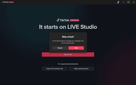 If You Are Not Familiar With Tools Like TikTok LIVE Studio Click