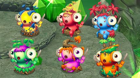 All Prismatic Pongping Cave Island My Singing Monsters Dawn Of Fire