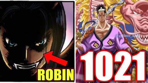 One Piece 1021 Reaccion Nico Robin Se Transforma En Demonio