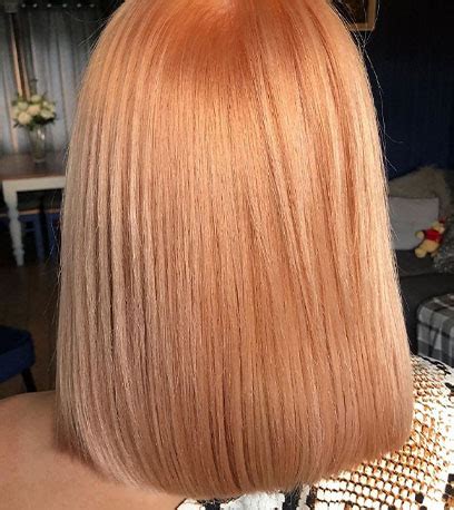 Peach Blonde Hair Colour Formulas Wella Professionals