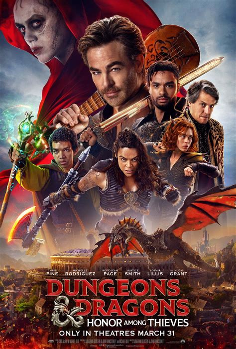 Cartel de la película Dungeons Dragons Honor entre ladrones Foto