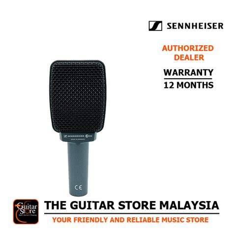 Sennheiser E Supercardioid Dynamic Microphone The Guitar Store