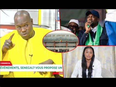 Proc S Sonko Adji Maintenu Les Graves Revelations De Serigne Modou