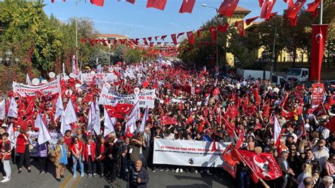 Vatan Partisi CKD ve TGB önderliğinde 100 yılda 100 bin kişi yürüdü