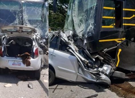 Murieron Dos Personas Tras Fuerte Accidente En La Carretera Morón Coro