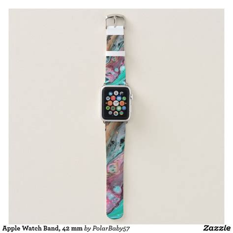 Apple Watch Band, 42 mm Apple Watch Band | Zazzle | Watch bands, Apple ...