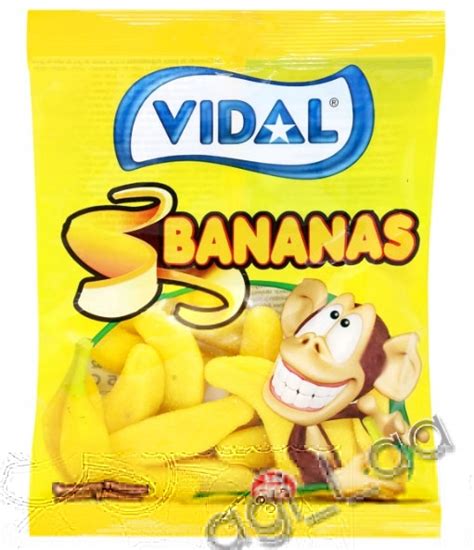 VIDAL BANANAS ŻELKI MINI BANANY 90G 15523967837 Allegro pl