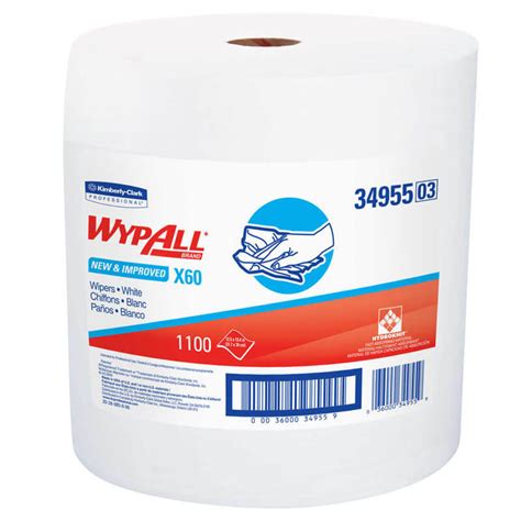 Rag Replacement Kimberly Clark Wypall® X60 Reinforced Jumbo Roll