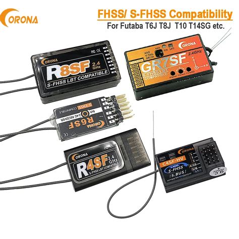 Corona Ghz R Sf R Sf R Sf C Sf Hv S Fhss Fhss Compatible Receiver