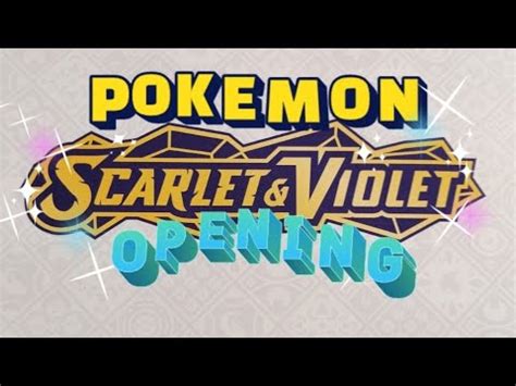 Pokémon Scarlett Violet ETB Opening Full Arts Trainer Gallery