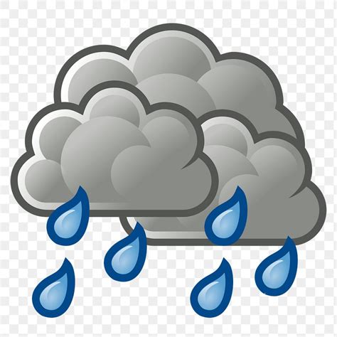 Raining cloud png sticker, transparent | Free PNG - rawpixel