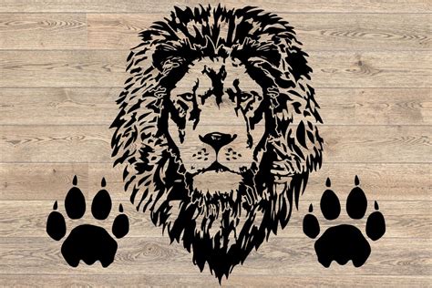 Lion Head Svg Wild Animal African King Claw Zoo 852s 101929 Svgs