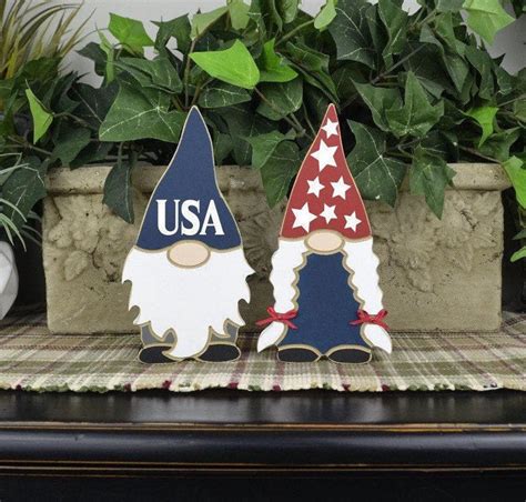 Gnome Wood Cutout Wood Boy And Girl Gnome Diy Craft Gnome Etsy Girl