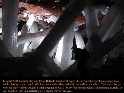 Naica Crystal Cave