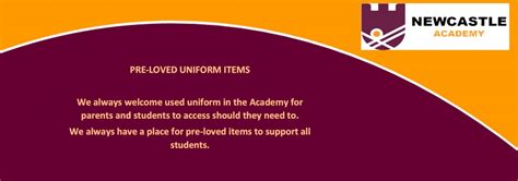 School Uniform & Equipment | Newcastle Academy