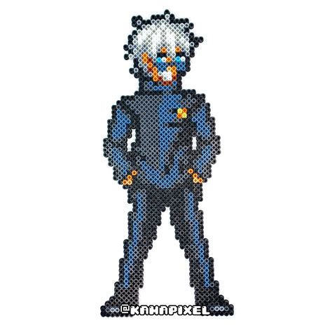 Jujutsu Kaisen Gojo Bead Art By Kamapixel On Deviantart