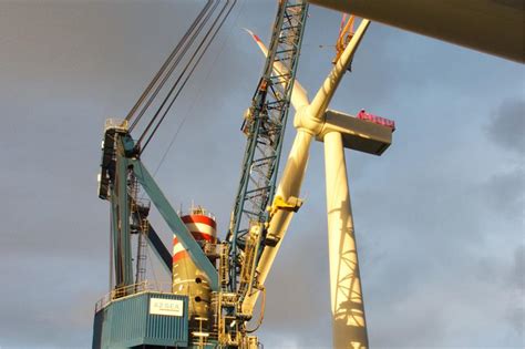 First Turbine Installed At Borkum Riffgrund 1 Windpower Monthly