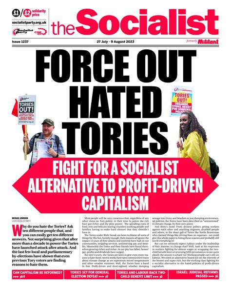 The Socialist issue 1237 - Socialist Party