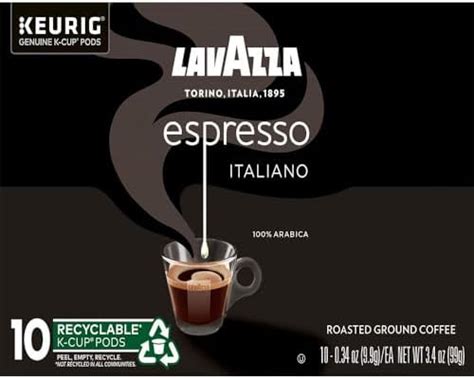 Amazon Lavazza Espresso Italiano Single Serve Coffee K Cup Pods