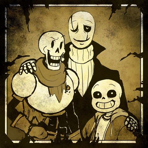 Sans Papyrus Gasper Undertale Fanart Undertale Comic Undertale Gaster