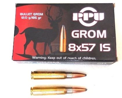 Prvi Partizan PPU GROM Thunder Line 857 IS 8mm Mauser 185Gr GTB 20