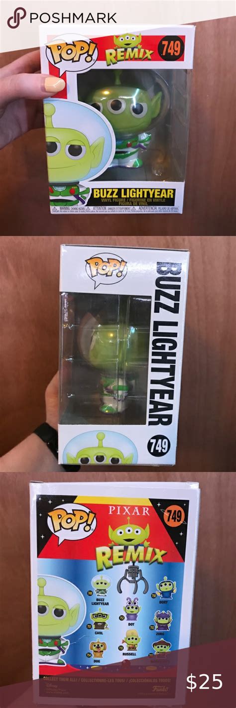 Alien Remix Buzz Lightyear Funko Pop Figure Funko Pop Figures Funko