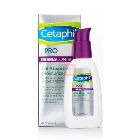 Cetaphil Derma Control Pro Oil Absorbing Moisturizer With Spf 30 Broad Spectrum Sunscreen 118ml