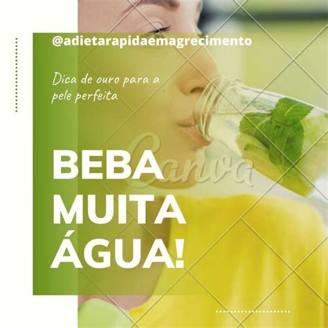 Água é vida Consuma uma média diária de 2 5L de água e tenha sempre