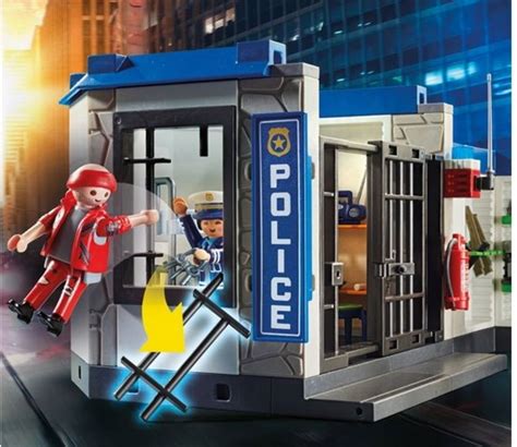 Playmobil City Action Fuga Dalla Stazione Di Polizia