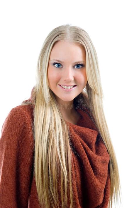 Verticale De Mode D une Belle Fille Blonde Photo stock Image du mode européen 13454200